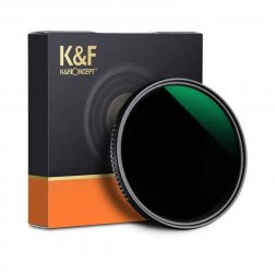     Filtr szary regulowany K&F Concept (ND8-ND2000) 37mm