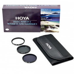      Zestaw filtrów Hoya 37mm UV(C) + CPL + NDx8 + Saszetka