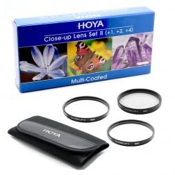      Zestaw filtrów Hoya CLOSE-UP HMC (+1 +2 +4) 55mm