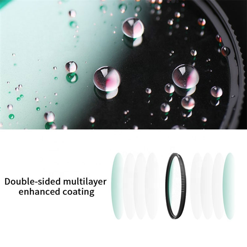    Filtr Black Mist 1/8 K&F Concept Nano X dyfuzyjny 77mm