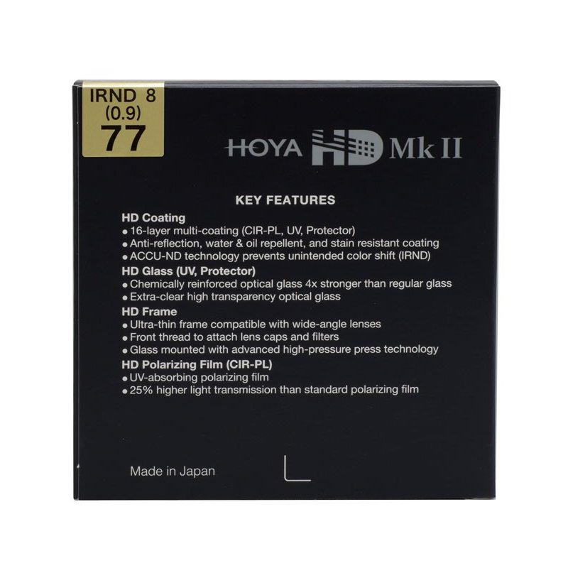    Filtr szary Hoya HD MK II IRND8 (0.9) 52mm