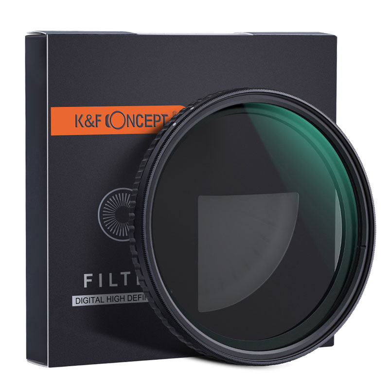      Filtr szary regulowany K&F Concept Nano X (ND2-ND32) 62mm