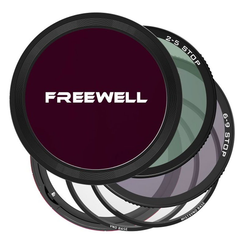     Freewell wszechstronny zestaw filtrów VND magnetycznych z pokrowcem 77mm