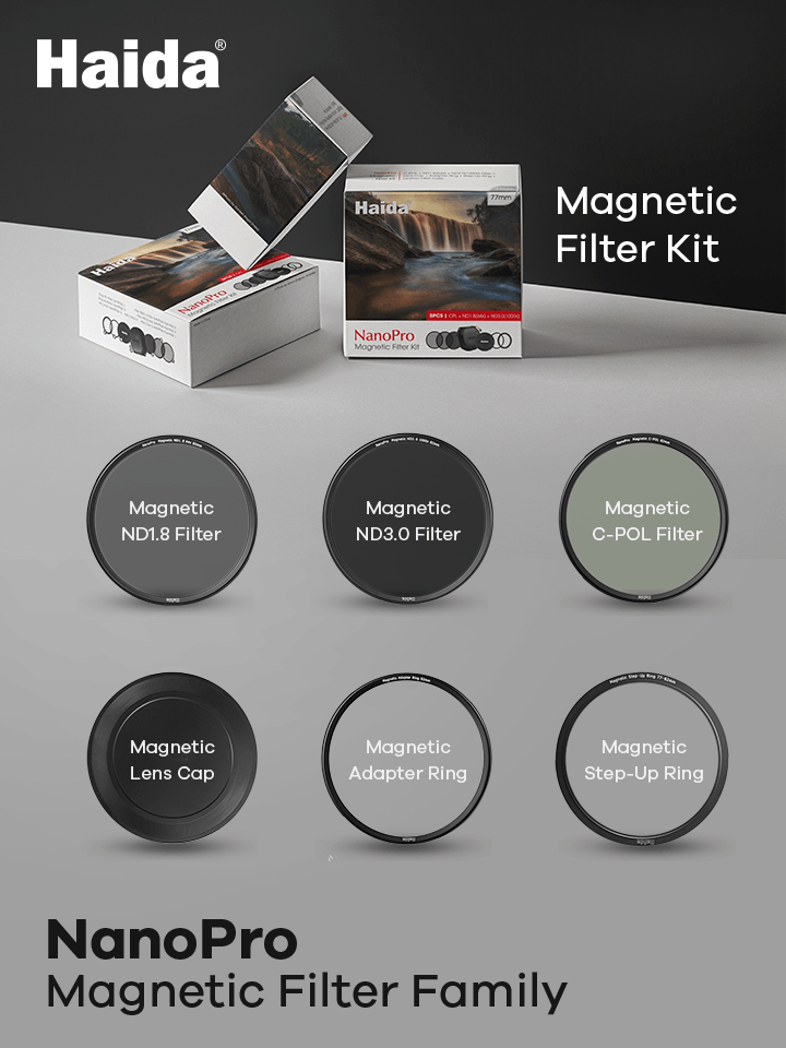          Zestaw filtrów Haida Magnetic NanoPro Kit 77mm