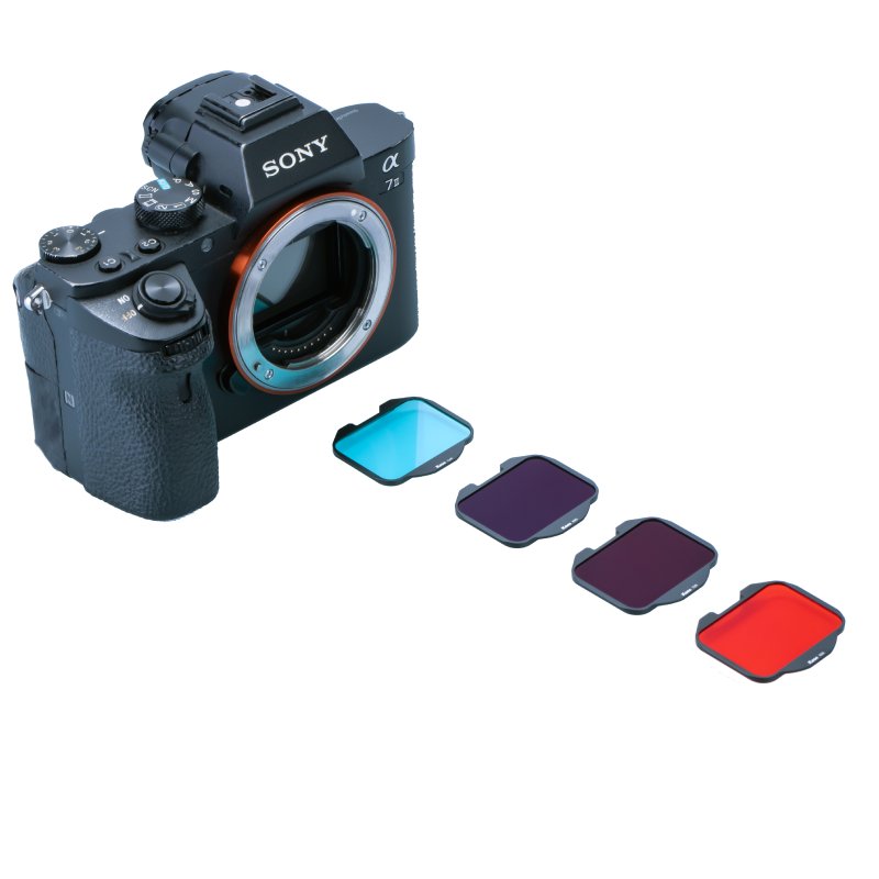  Zestaw filtrów Kase Clip-In Infrared IR przed matrycę do aparatu Full Frame Sony A7/A9/A1/FX3