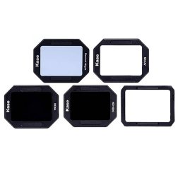    Zestaw filtrów Kase Clip-In UV / Nocny / ND64 / ND1000 przed matrycę aparatu APS-C Sony a6400 / a6600 / zv-e10 / fx30