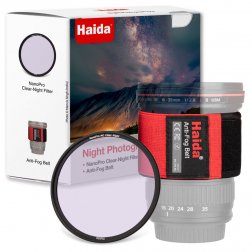       Zestaw nocny Haida z opaską grzewczą i filtrem Clear Night 82mm